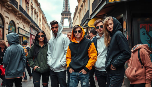 Hoodie oversize en france