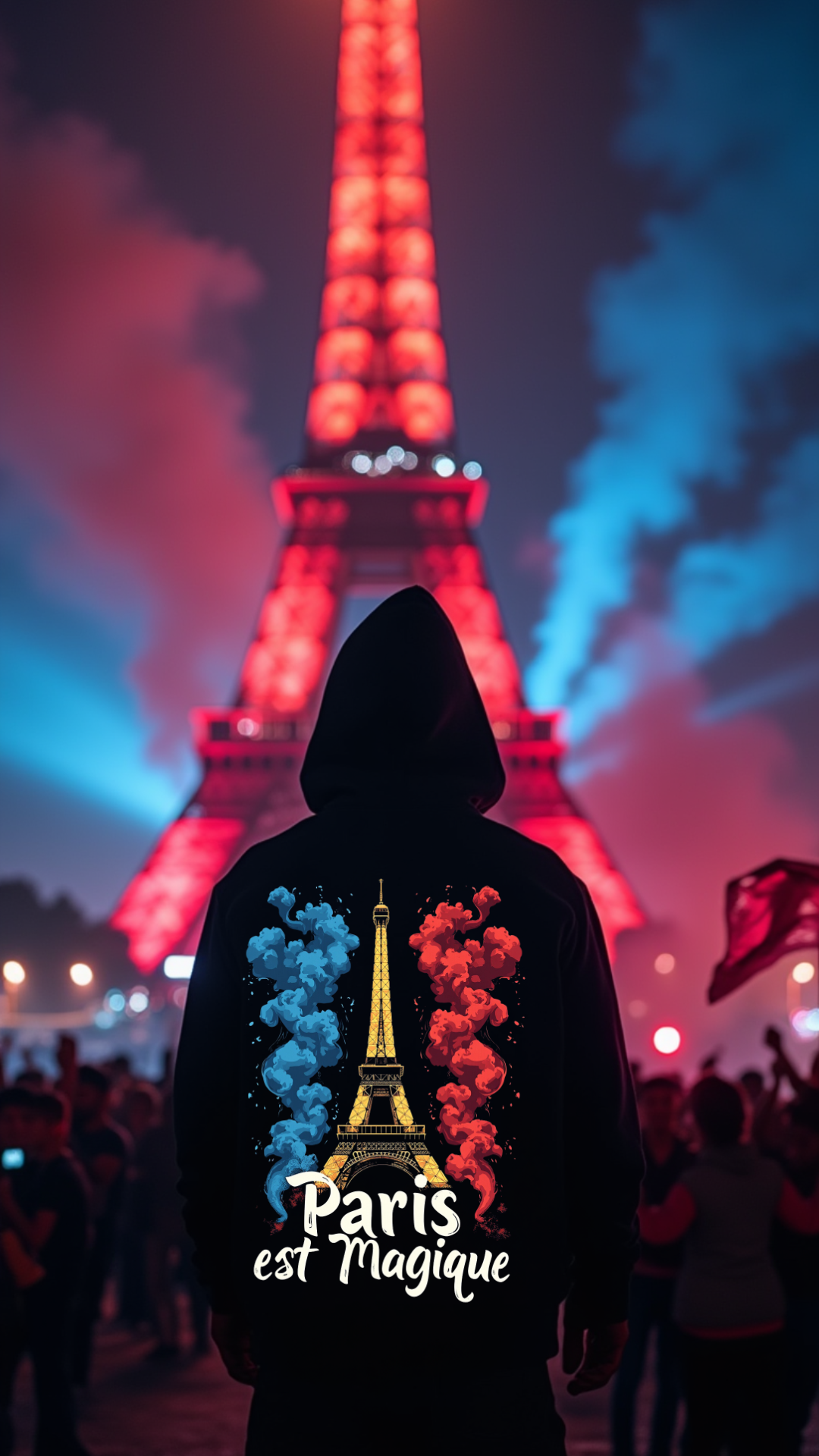 Hoodie Oversize Paris est Magique – Tribe Eleven